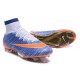 Top Nike Mercurial Superfly Iv FG Firm Ground Cleat Blue Orange