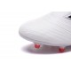 New 2017 adidas ACE 17+ Purecontrol Laceless FG - White Red Black