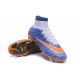 Top Nike Mercurial Superfly Iv FG Firm Ground Cleat Blue Orange