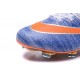 Top Nike Mercurial Superfly Iv FG Firm Ground Cleat Blue Orange