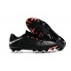 Nike 2017 Hypervenom Phantom III FG Firm Ground Low-cut Boots Black Silver Orange