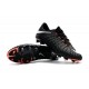 Nike 2017 Hypervenom Phantom III FG Firm Ground Low-cut Boots Black Silver Orange