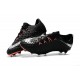 Nike 2017 Hypervenom Phantom III FG Firm Ground Low-cut Boots Black Silver Orange