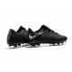 Nike 2017 Hypervenom Phantom III FG Firm Ground Low-cut Boots Black Silver Orange