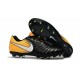 New 2017 Nike Tiempo Legend 7 FG Soccer Cleats - Black Yellow White