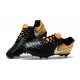 New 2017 Nike Tiempo Legend 7 FG Soccer Cleats - Black Yellow White
