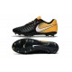 New 2017 Nike Tiempo Legend 7 FG Soccer Cleats - Black Yellow White