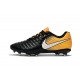 New 2017 Nike Tiempo Legend 7 FG Soccer Cleats - Black Yellow White