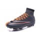 Top Nike Mercurial Superfly Iv FG Firm Ground Cleat Black Orange