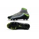 Nike Hypervenom Phantom 3 DF Men Firm-Ground Soccer Boots Air Max Gray Black