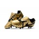 New 2017 Nike Tiempo Totti X Roma Soccer Cleats - Golden Black