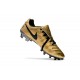New 2017 Nike Tiempo Totti X Roma Soccer Cleats - Golden Black