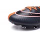 Top Nike Mercurial Superfly Iv FG Firm Ground Cleat Black Orange