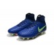 Nike Magista Obra 2 FG High Top Soccer Boots Deep Blue