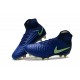 Nike Magista Obra 2 FG High Top Soccer Boots Deep Blue