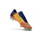 Mens 2017 Nike Mercurial Vapor 11 FG Football Boots Crimson Deep Blue Metal