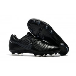 New 2017 Nike Tiempo Legend 7 FG Soccer Cleats - All Black