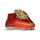 Nike Mercurial Superfly V CR7 FG Men's Soccer Boots Red Golden