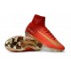 Nike Mercurial Superfly V CR7 FG Men's Soccer Boots Red Golden