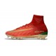 Nike Mercurial Superfly V CR7 FG Men's Soccer Boots Red Golden