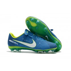 Neymar Blue White 2017 Nike Mercurial Vapor 11 FG Football Boots