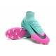 Top Nike Mercurial Superfly 5 FG Football Boot Blue Pink Black