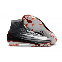 Top Nike Mercurial Superfly 5 FG Football Boot Black White