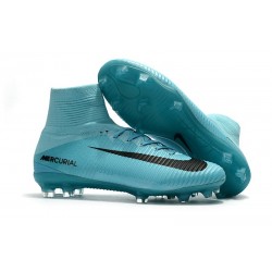 Top Nike Mercurial Superfly 5 FG Football Boot Blue Black