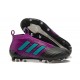 adidas ACE 17+ Purecontrol FG Top Soccer Boots - Purple Black Blue