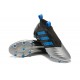 Mens adidas ACE 17+ Purecontrol FG 2017 Soccer Cleats Black Silver Blue