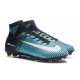 Top Nike Mercurial Superfly 5 FG Football Boot Blue Yellow White