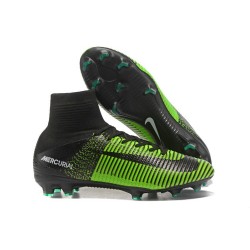 Top Nike Mercurial Superfly 5 FG Football Boot Green Black