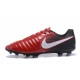 New 2017 Nike Tiempo Legend 7 FG Soccer Cleats - Red Black White