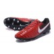 New 2017 Nike Tiempo Legend 7 FG Soccer Cleats - Red Black White