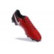 New 2017 Nike Tiempo Legend 7 FG Soccer Cleats - Red Black White