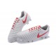 New 2017 Nike Tiempo Legend 7 FG Soccer Cleats - White Red
