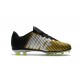 Mens 2017 Nike Mercurial Vapor 11 FG Football Boots Yellow Black