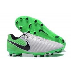New 2017 Nike Tiempo Legend 7 FG Soccer Cleats - Green White Black