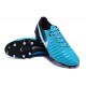Nike Tiempo Legend VII FG Kangaroo Leather Shoes - Blue Black White