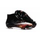 Nike Mercurial Superfly FG ACC New Shoes Black White Red