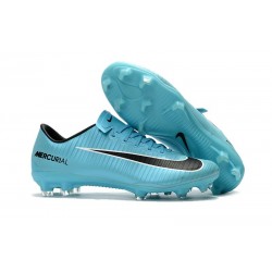 Mens 2017 Nike Mercurial Vapor 11 FG Football Boots Blue Black