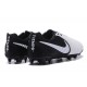 Nike Tiempo Legend VII FG Kangaroo Leather Shoes - White Black