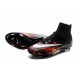 Nike Mercurial Superfly FG ACC New Shoes Black White Red