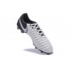 Nike Tiempo Legend VII FG Kangaroo Leather Shoes - White Black