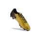 Nike Tiempo Legend VII FG Kangaroo Leather Shoes - Golden Black