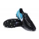 Nike Tiempo Legend VII FG Kangaroo Leather Shoes - Blue Black