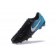 Nike Tiempo Legend VII FG Kangaroo Leather Shoes - Blue Black