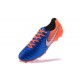 Nike Tiempo Legend VII FG Kangaroo Leather Shoes - Blue Orange