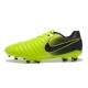 Nike Tiempo Legend VII FG Kangaroo Leather Shoes - Green Black