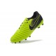 Nike Tiempo Legend VII FG Kangaroo Leather Shoes - Green Black